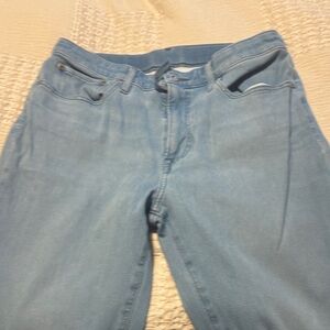 Uniqlo Men's Sky Blue Bootcut Jeans